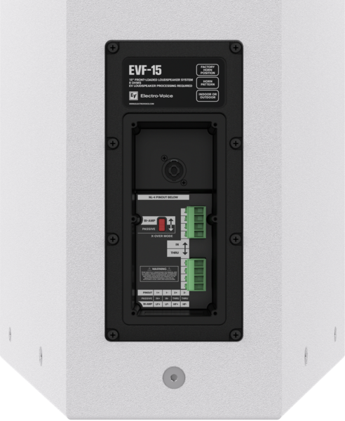 EVF-15 90X90, FRONT-LOAD FLEXIBILITY, WHITE